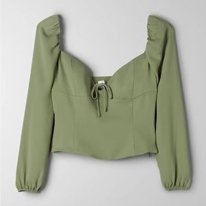 NWOT aritzia Wilfred novela blouse